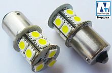 Лампа LED Ba15s 10-30v DC SMD 5050