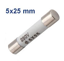 Предохранитель плавкий 5х25 mm 250v керамика