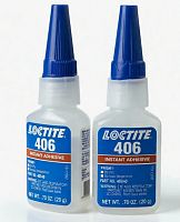 Клей цианакрилатный Loctite 406, 20 гр. Для резины и пластиков. 1924110