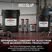 Новинки в линейке смазок Molyslip Arvina